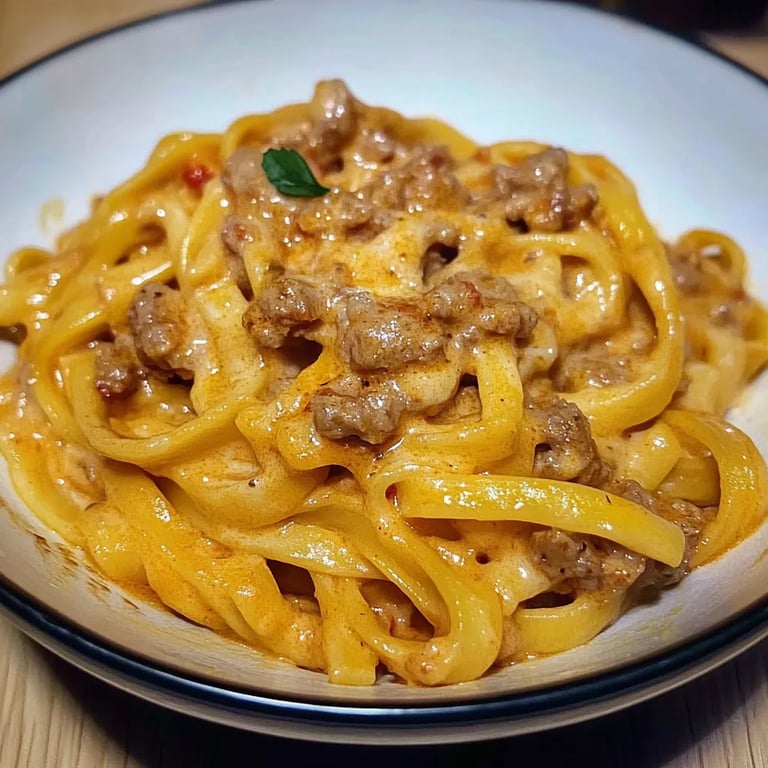 Fettuccine med krämig paprika: Ett fantastiskt ultimat recept