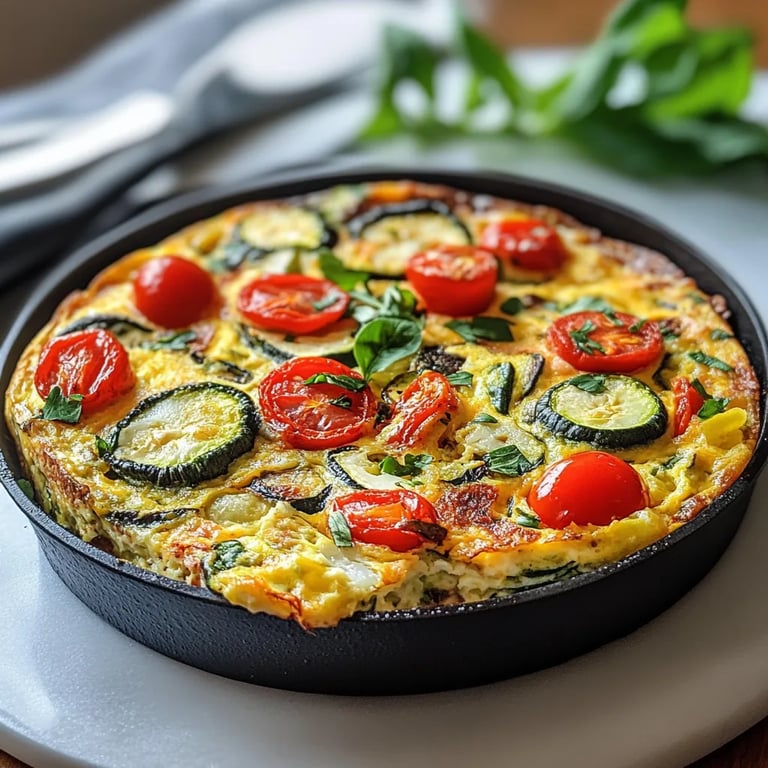 Garden Veggie Frittata: An Amazing Ultimate Recipe for 6