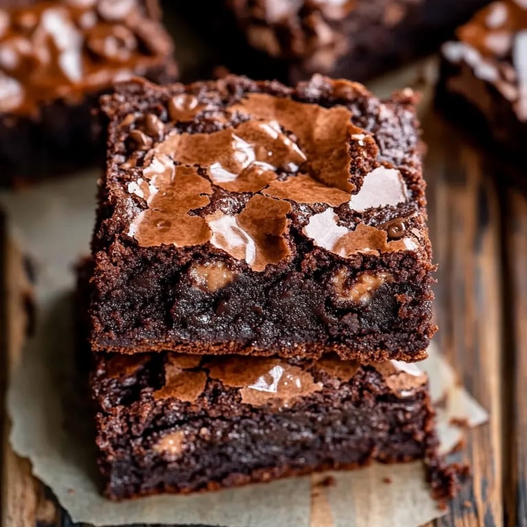 Greek Yogurt Brownies (Zero Sugar Snack)