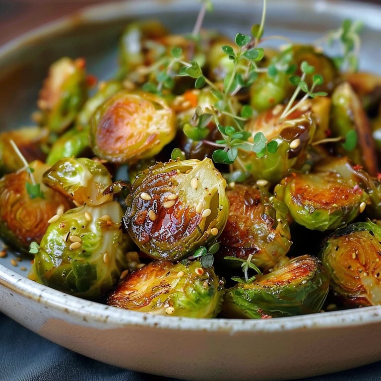 Rosenkohl aus dem Ofen