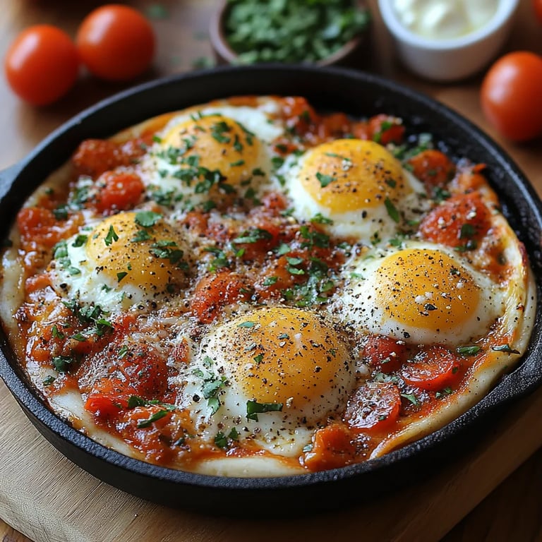 Shakshuka con Queso Feta: Una Increíble Receta Esencial
