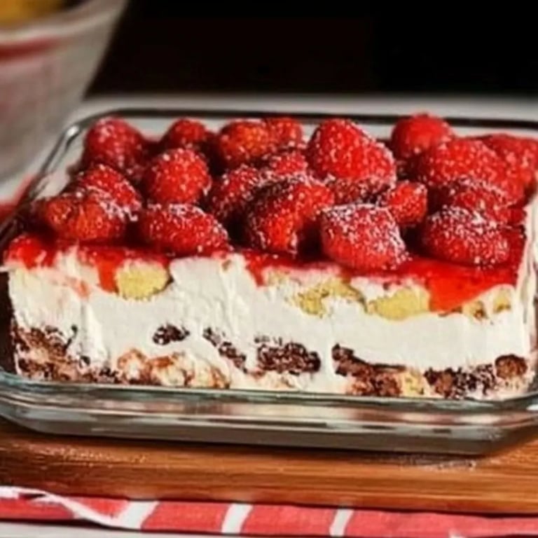 Raffaello Erdbeer Tiramisu