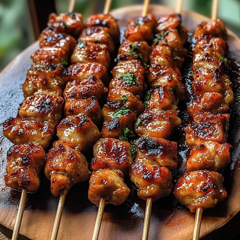 Grilled Thai Coconut Chicken Skewers: An Amazing Ultimate Recipe