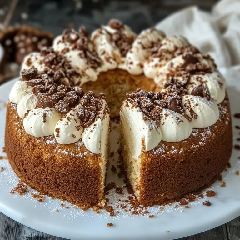 Spekulatius-Buttermilch-Gugelhupf mit Schokolade