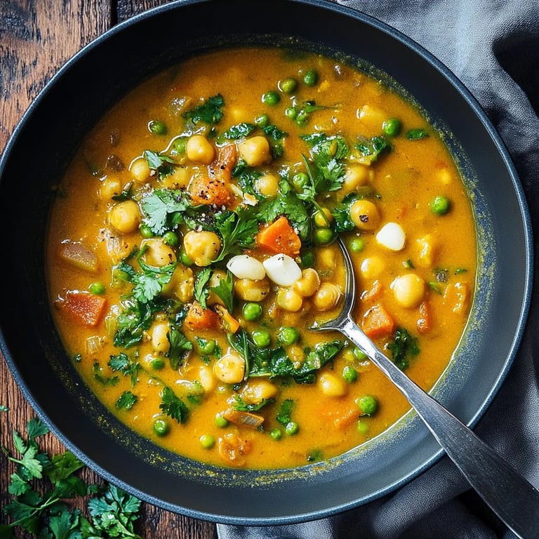 Rosenkohl-Curry mit Kichererbsen