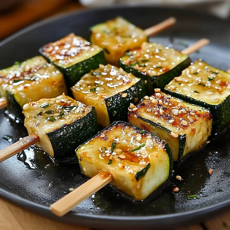 Easy Garlic Butter Zucchini Skewers: An Amazing Ultimate Recipe