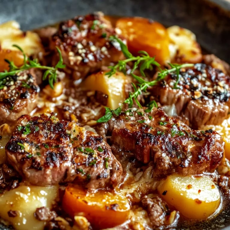 Kürbis-Hackfleisch-Auflauf