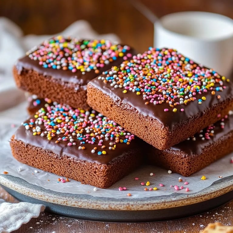 Weicher Lebkuchen vom Blech
