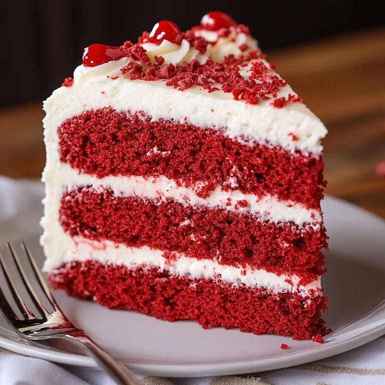 Very Moist & Soft Red Velvet Cake