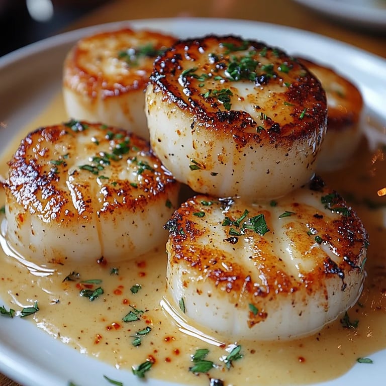 Seared Scallops with Spicy Cajun Cream Sauce: An Amazing Ultimate Recipe