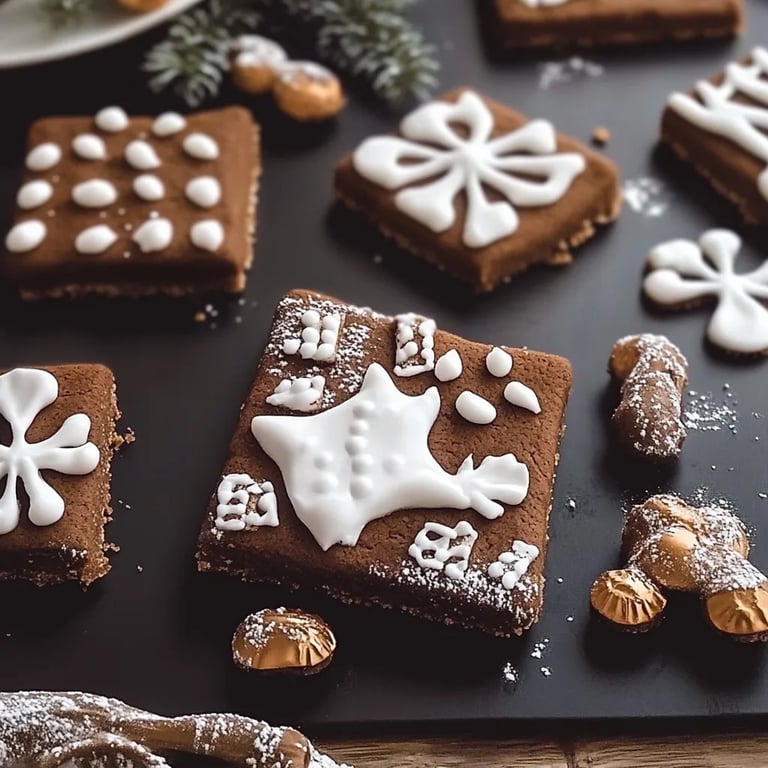 Einfacher Lebkuchen mit Zuckerguss!