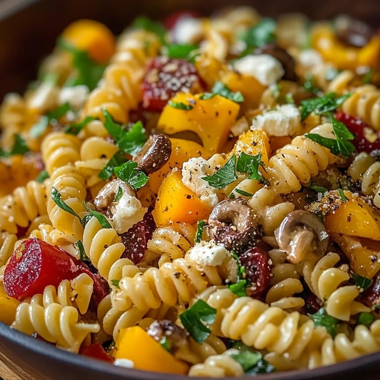 Fall Harvest Pasta Salad
