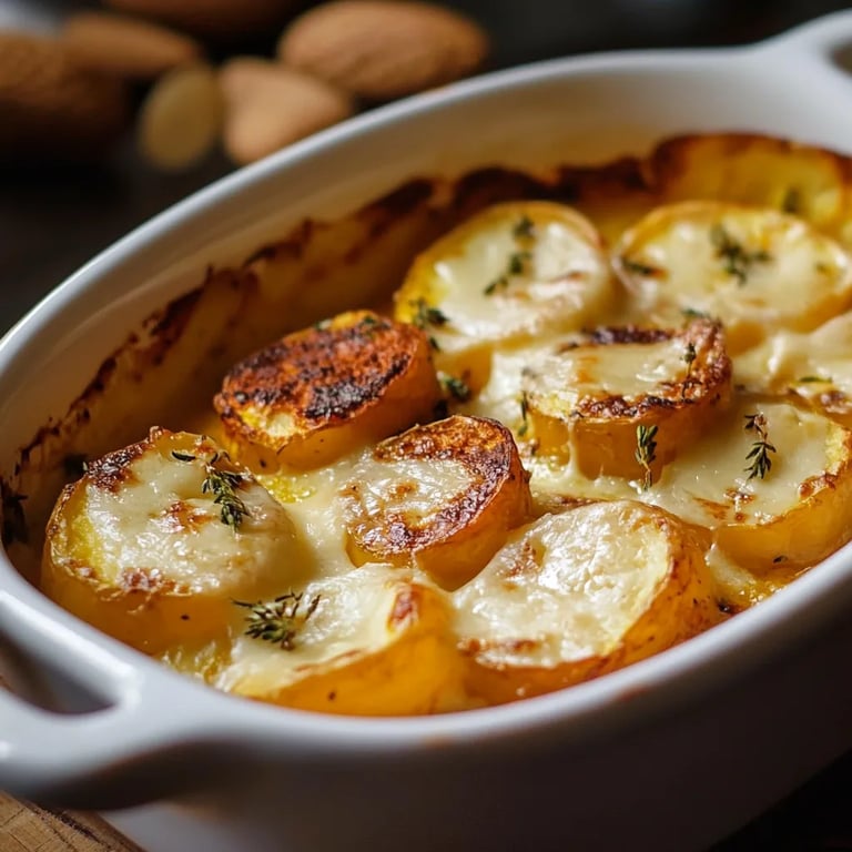 Gratin de Patates Douces au Chèvre et Noisettes : Une Recette Incroyable Ultime