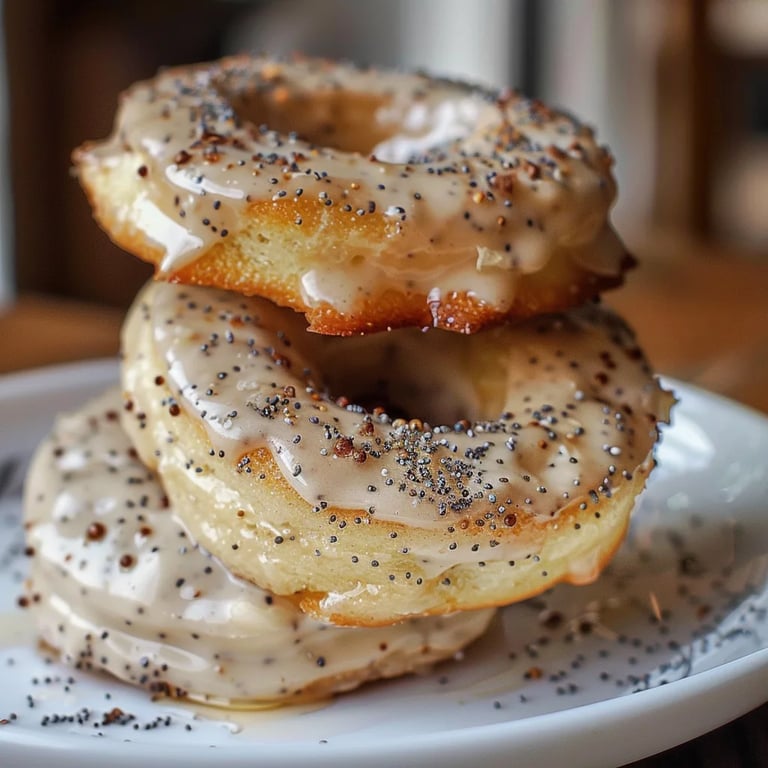 Mohn Marzipan Kringel