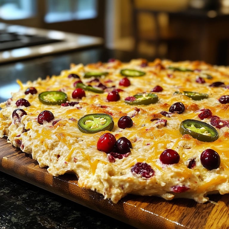 Quick Cranberry Jalapeno Dip