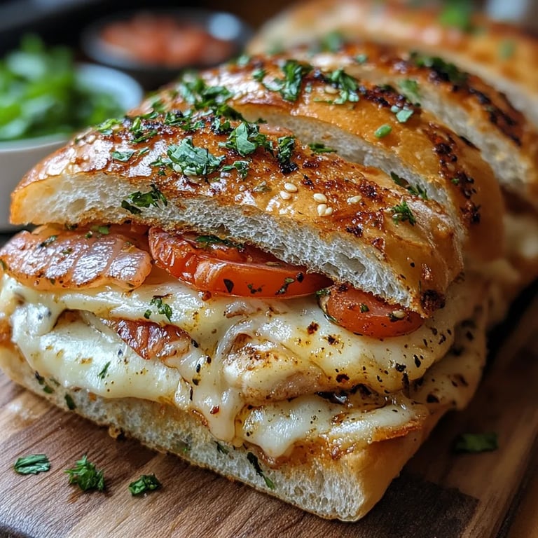 Sándwich Croissant de Pollo César: La Increíble Receta Última
