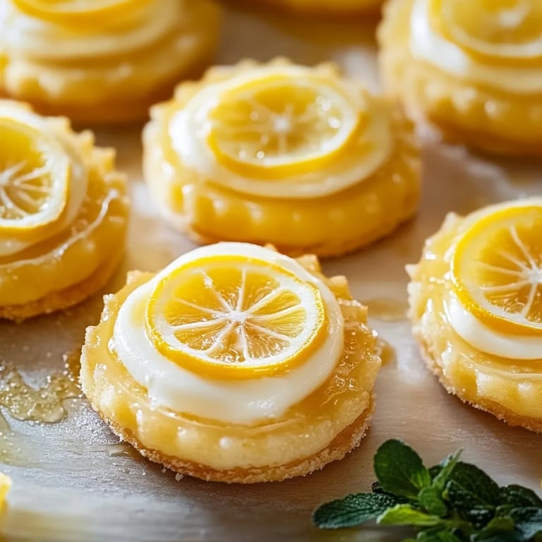 Weiche Zitronenplätzchen mit spritzigem Zuckerguss