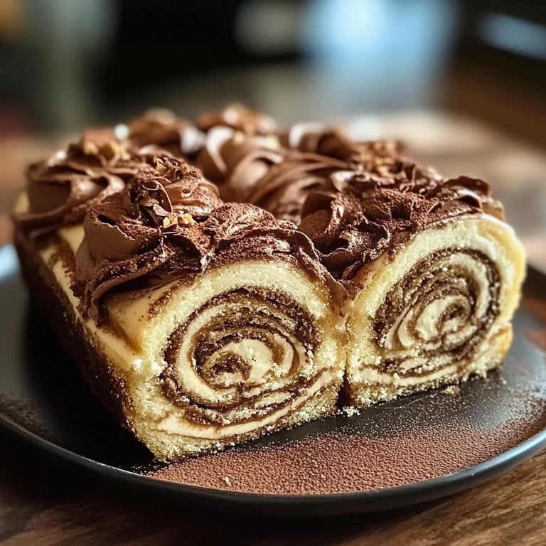 Zimtschnecken-Käsekuchen