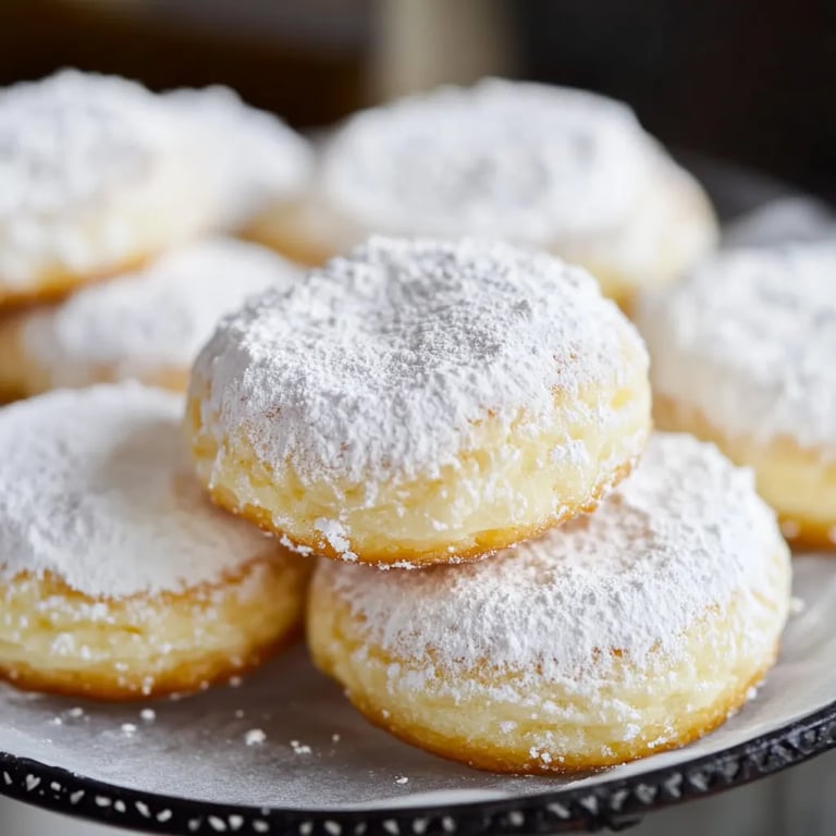 Himmlische Marzipan Knöpfchen