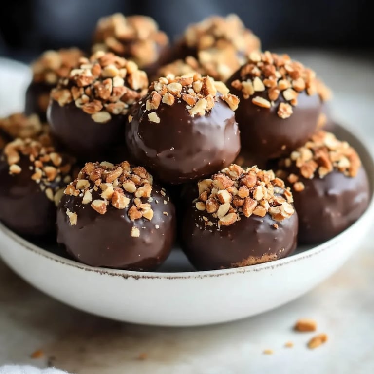 Easy Butterfinger Balls
