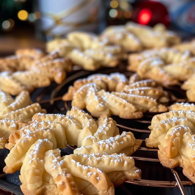 Spritzgebäck aus dem Spritzbeutel