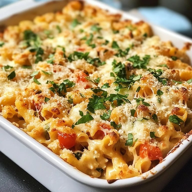 Spätzleauflauf mit Gemüse