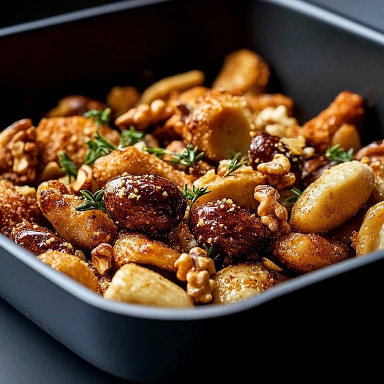 Teuflisch lecker gewürzte Nüsse