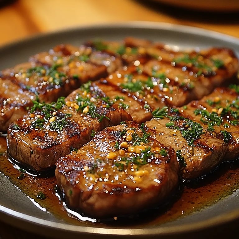 Bistec Brasileño Rápido con Mantequilla de Ajo: Una Increíble Receta Última