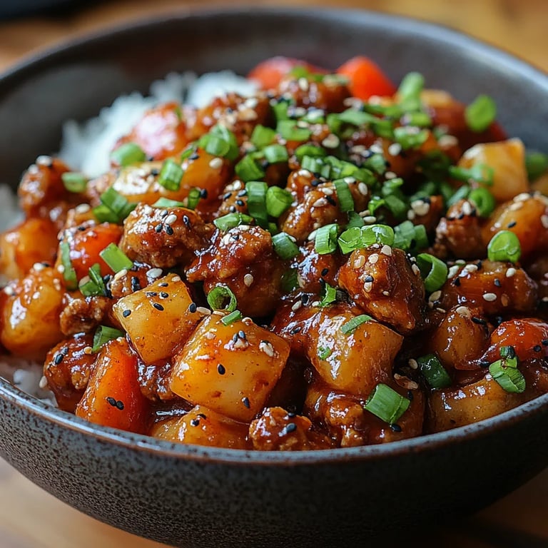Dinde Hachée à la Coréenne : Une Recette Incroyable Ultime
