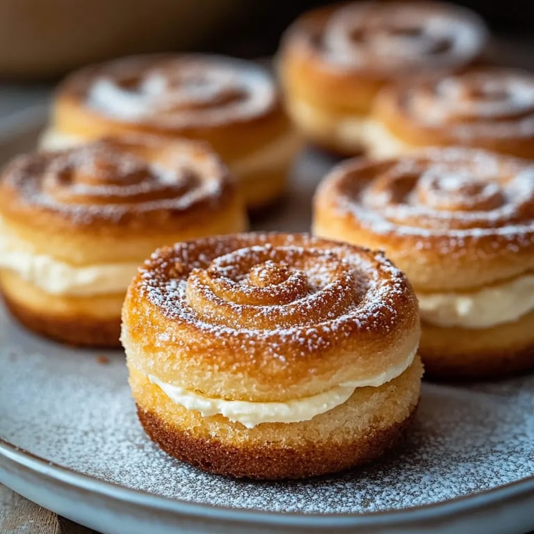 Mini-Zimtschnecken-Käsekuchen