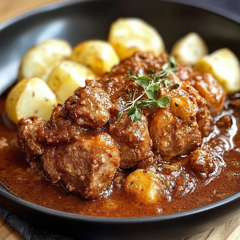 Herzhaftes Schweinefleisch Eintopf: Ein Unglaublich Ultimatives Rezept für 4 Personen