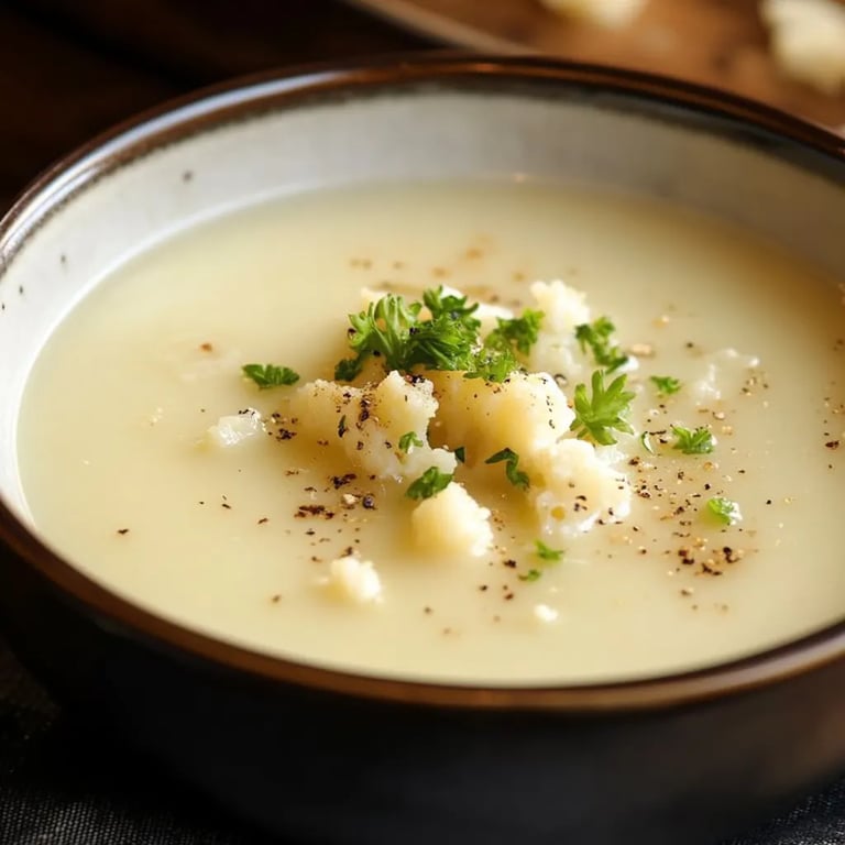 Omas Blumenkohlsuppe