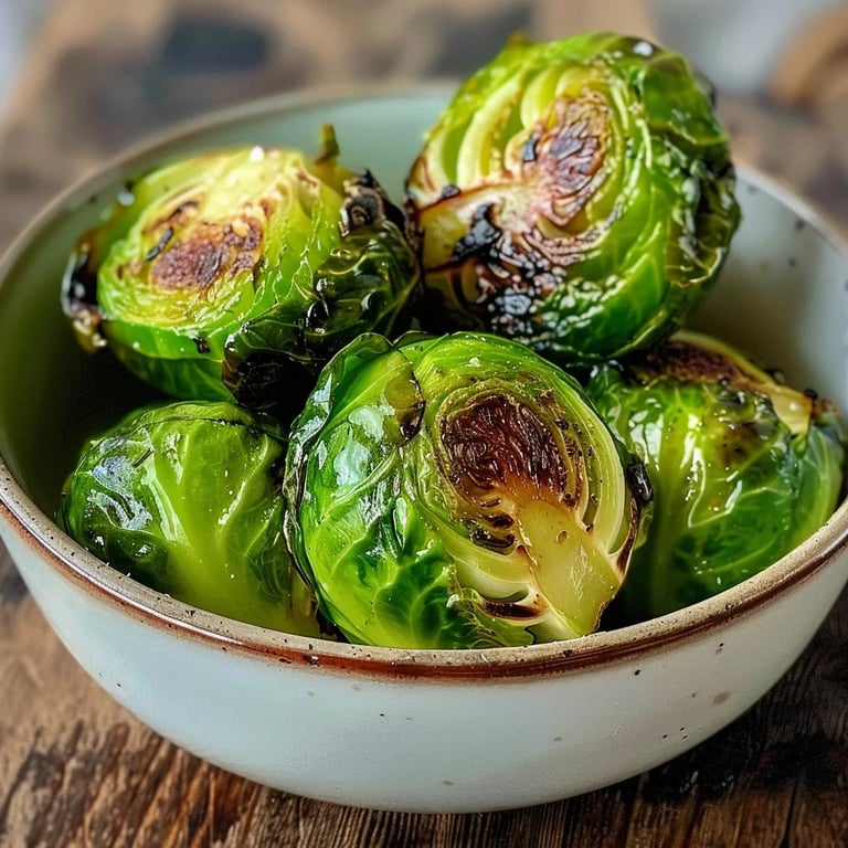 Knusprige Rosenkohl aus der Heißluftfritteuse