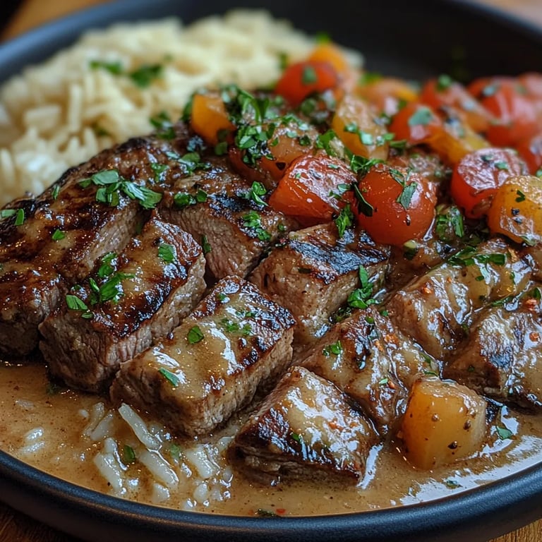 Riz au Steak et Queso : Une Recette Incroyable Ultime à Essayer