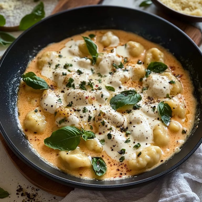 Creamy One Pan Gnocchi
