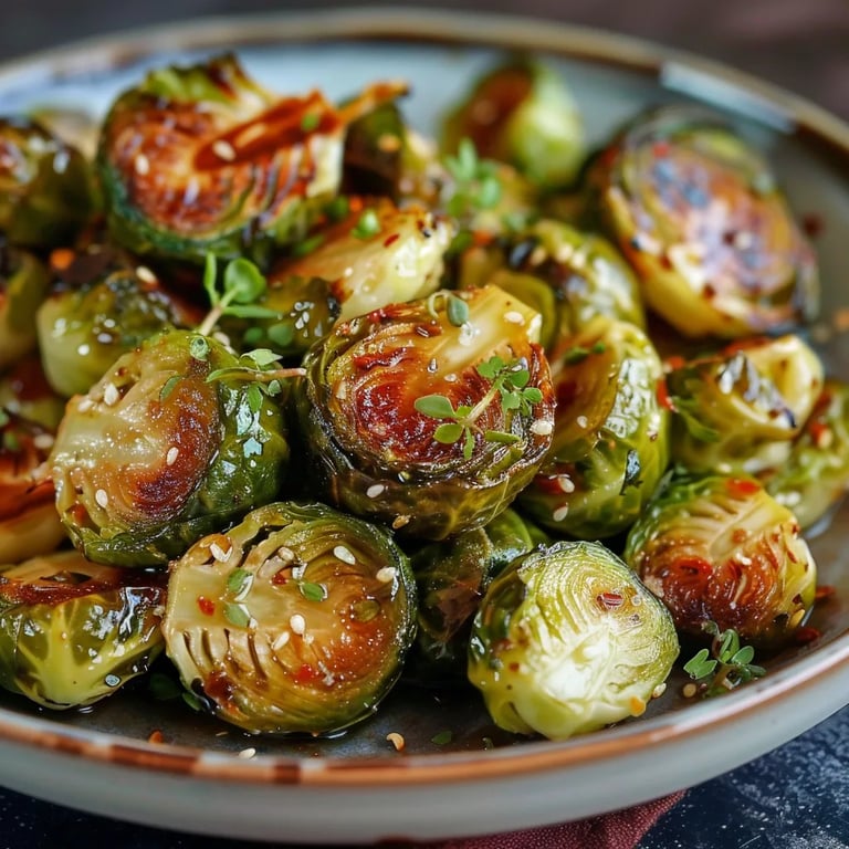 Rosenkohl aus dem Ofen