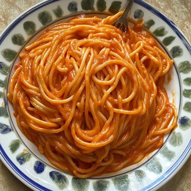 Krämig tomatpasta med vegansk parmesan: Ett oerhört fantastiskt recept