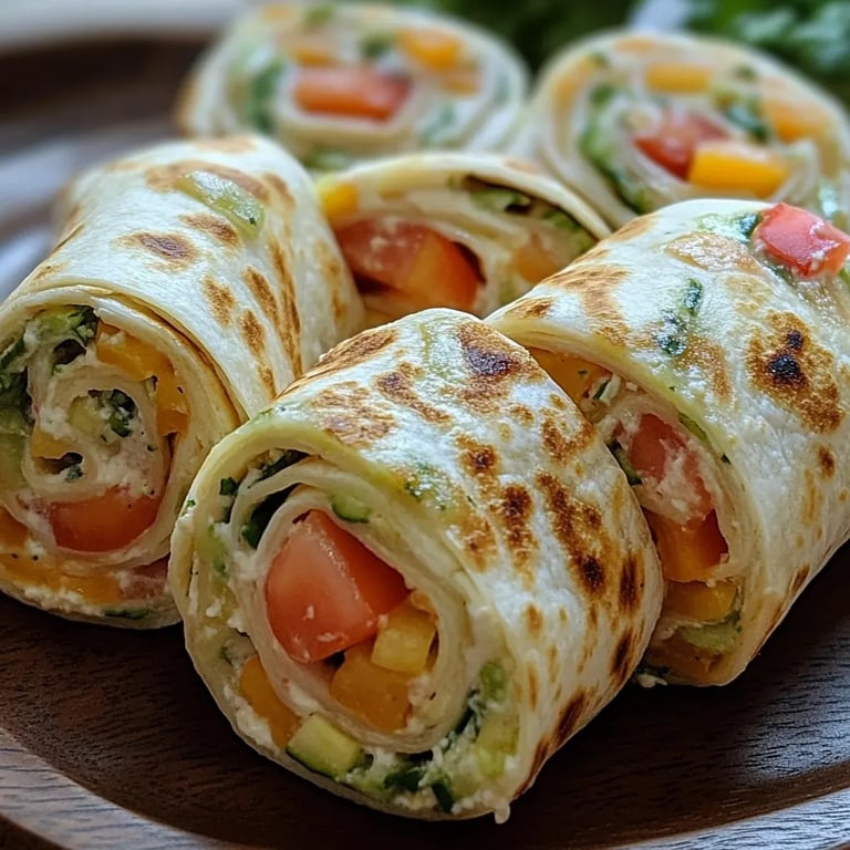 Fresh Vegetable Tortilla Roll Ups: An Incredible Ultimate Recipe