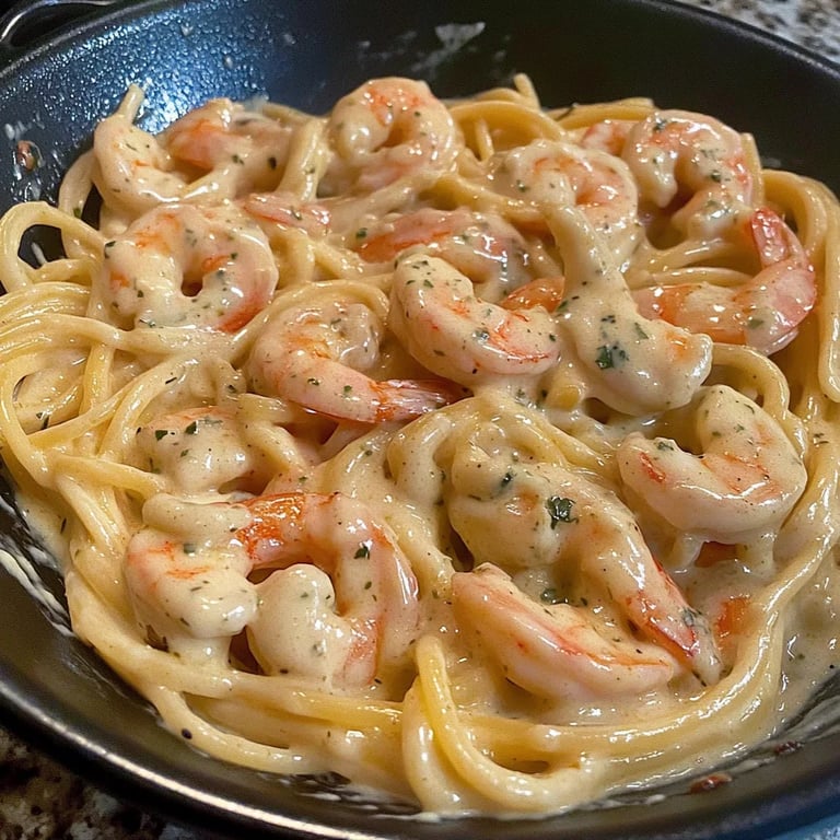 One Pan Shrimp Fettuccine Alfredo: An Amazing Ultimate Recipe