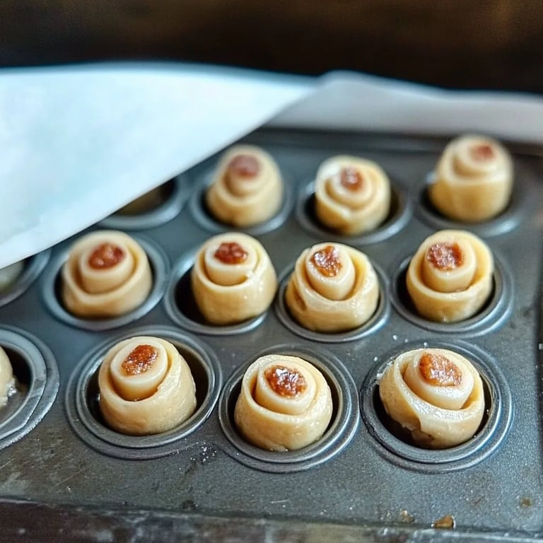 Mini-Zimtschnecken aus der Muffinform