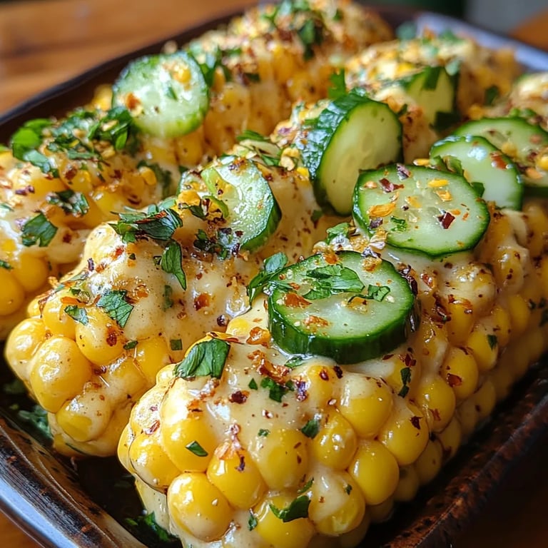 Salada de Milho de Rua com Pepino Cremoso: Uma Receita Incrível e Definitiva