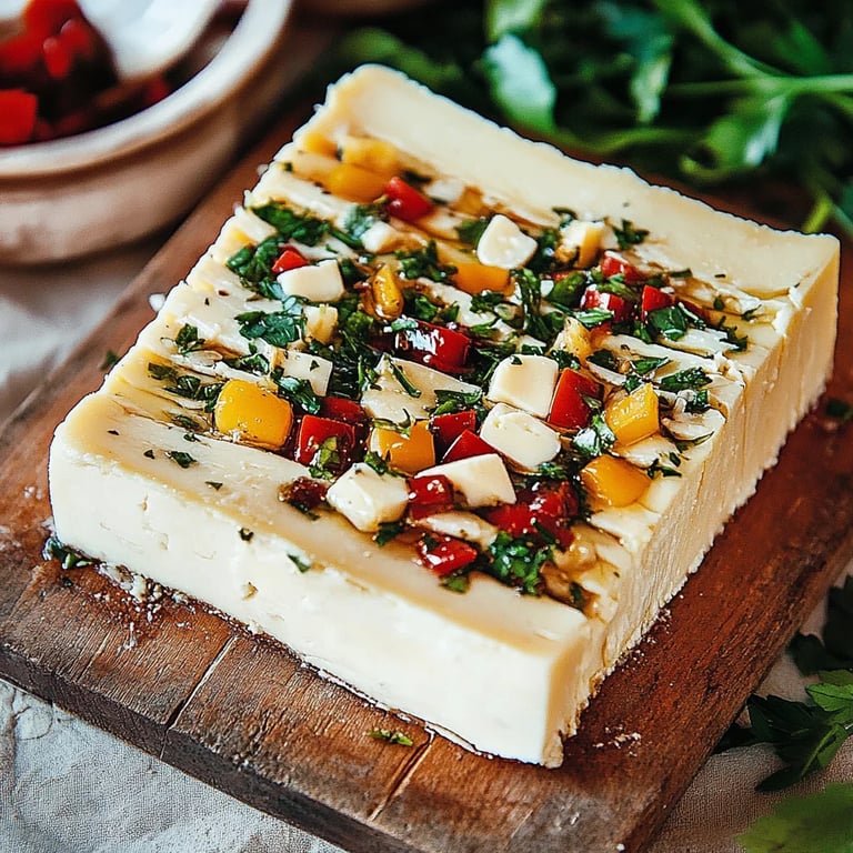 Marinated Cheese Recipe