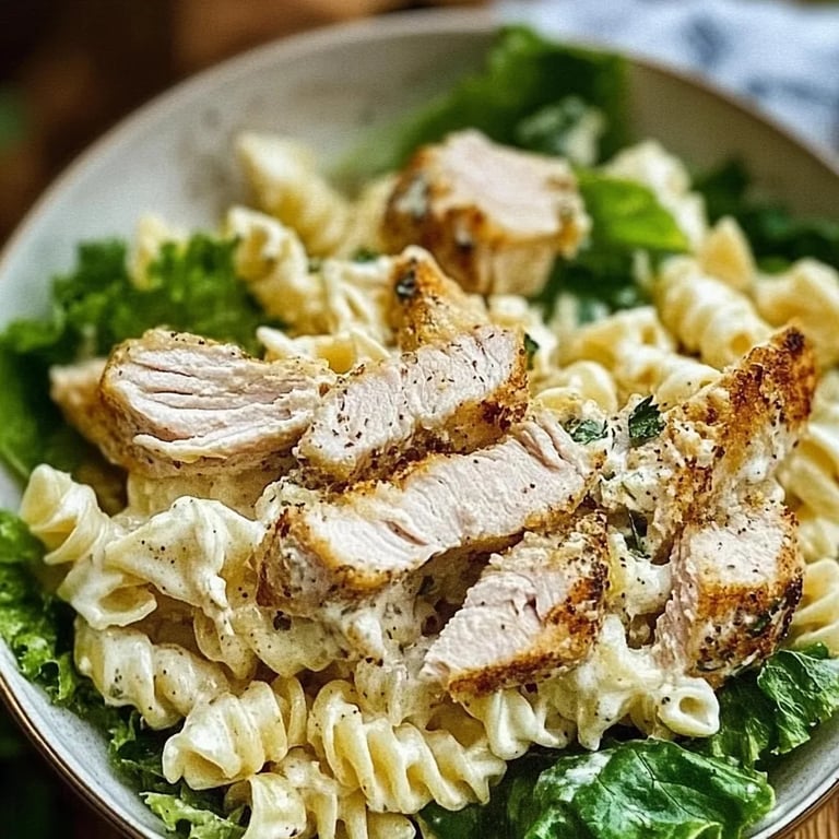 Kyckling Caesarsallad: Ett fantastiskt ultimativt recept
