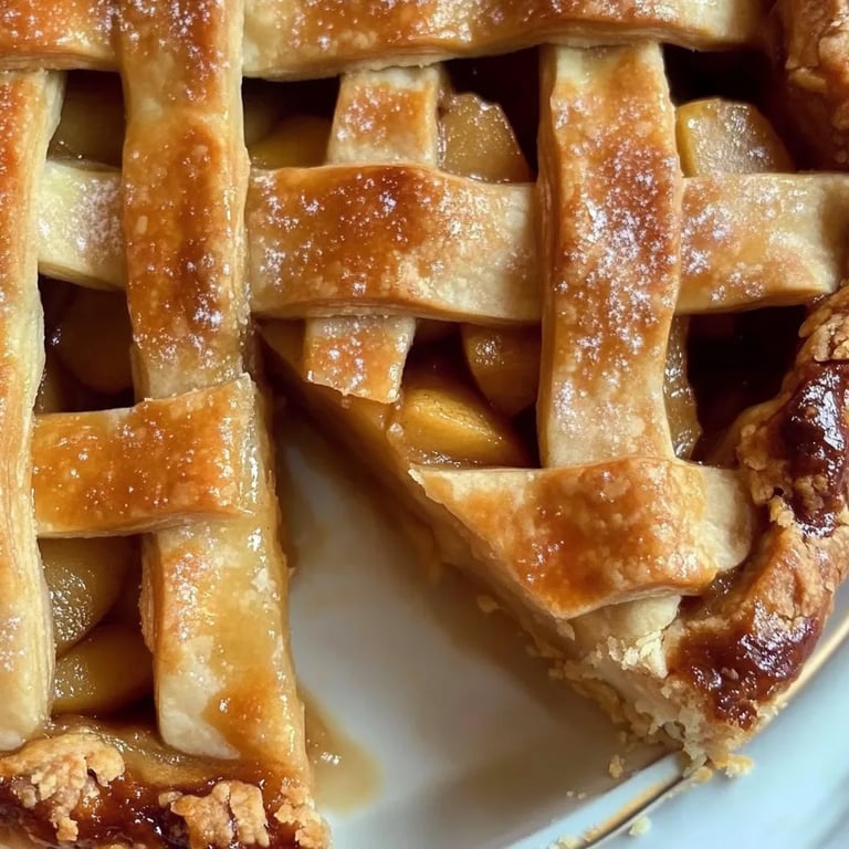 Cinnamon Apple Pie à la Mode