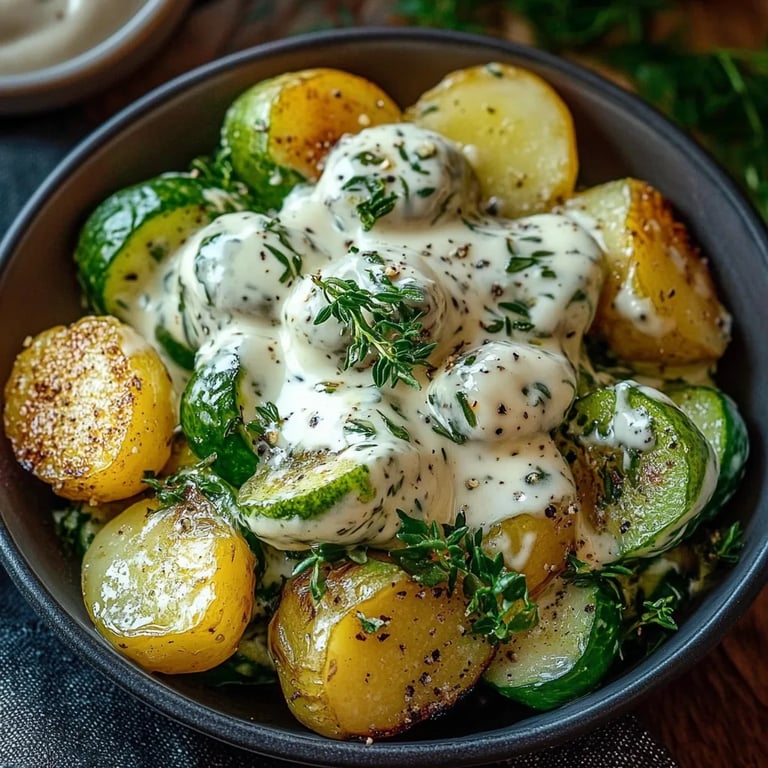 Rosenkohl in Frischkäse-Senfsauce