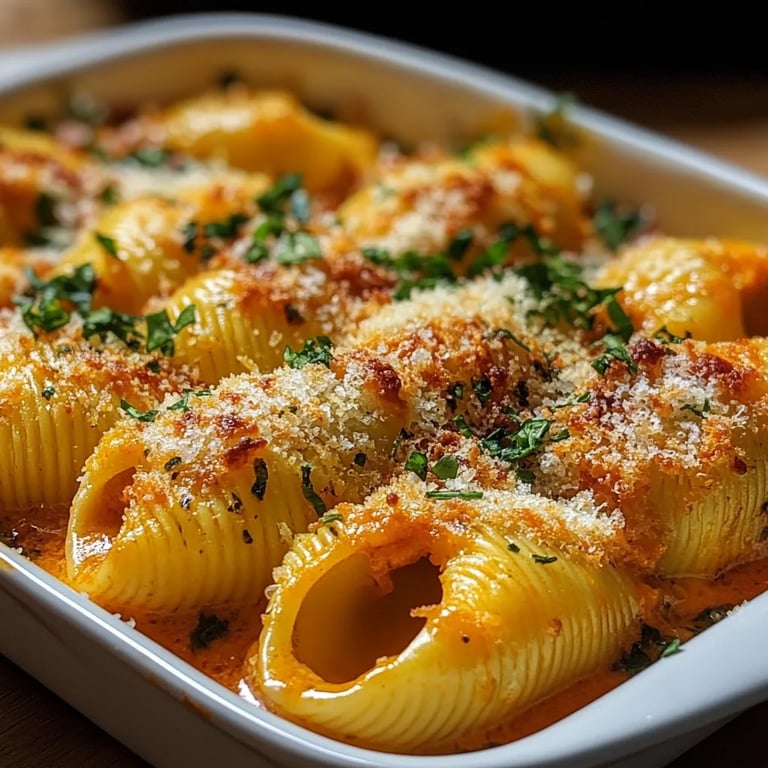 Butternut Squash Stuffed Shells