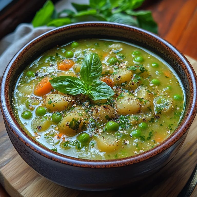 Rumänische grüne Erbsensuppe: Ein Unglaubliches Ultimatives Rezept für 5 Personen