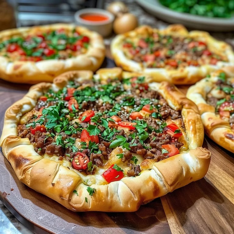 Esfiha Aberta Árabe Maravilhosa