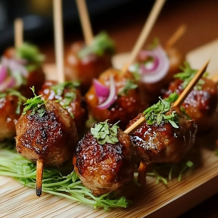 Mini-Frikadellen am Spieß: Ein Unglaubliches Ultimatives Rezept für 10 Personen