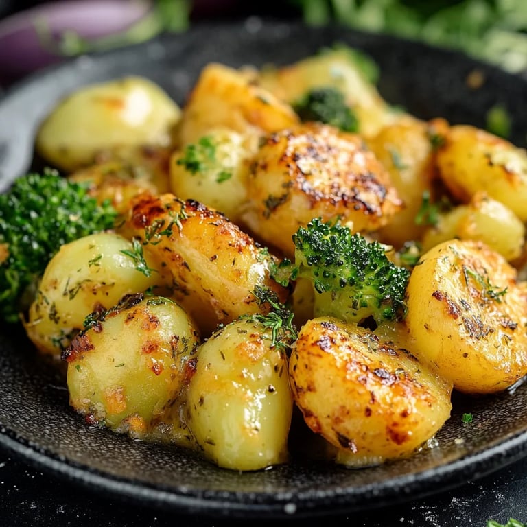 Cremige Brokkoli-Kartoffeln